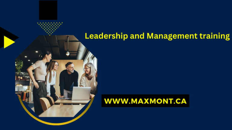 Leadership and management training